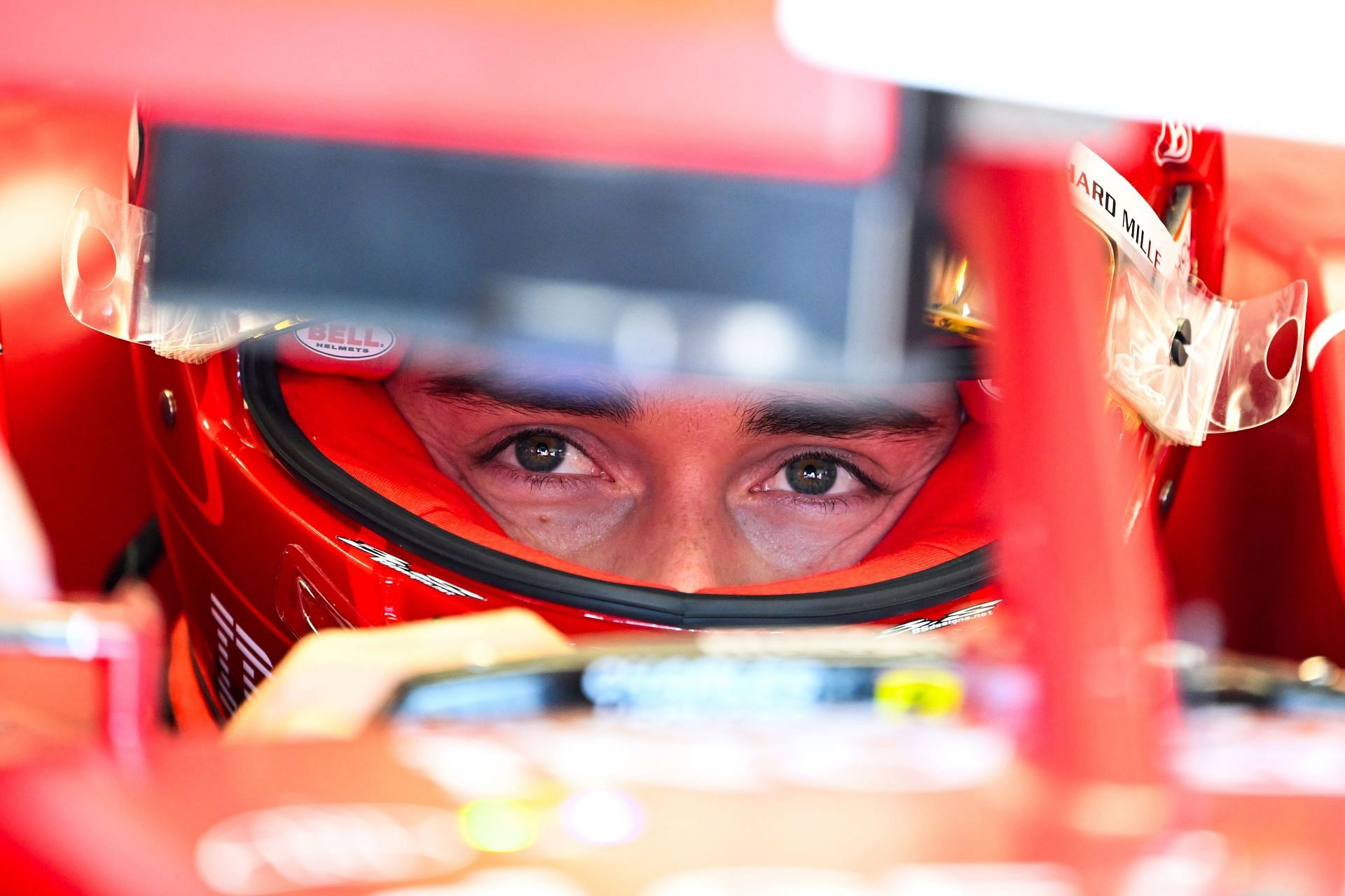 Charles Leclerc at F1 Grand Prix of Emilia-Romagna - Practice - Source: Getty